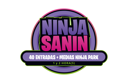Membresía Ninja Sanin 40 entradas