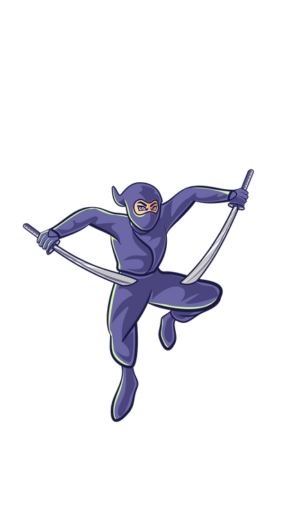 Brazalete Ninja